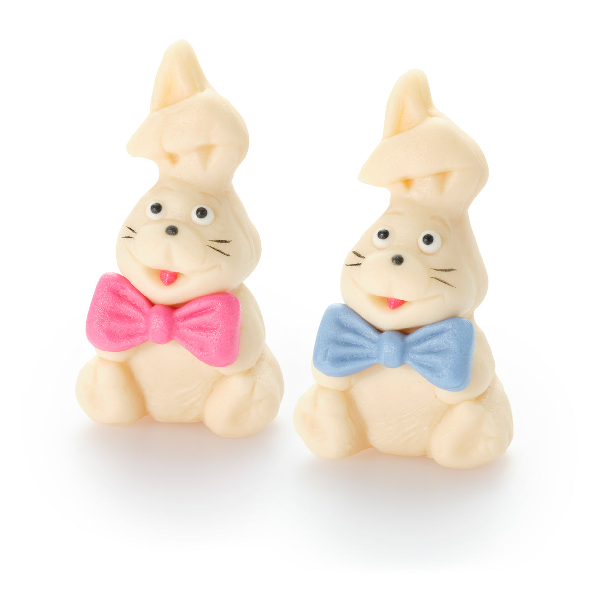 Hase mit Masche ass.