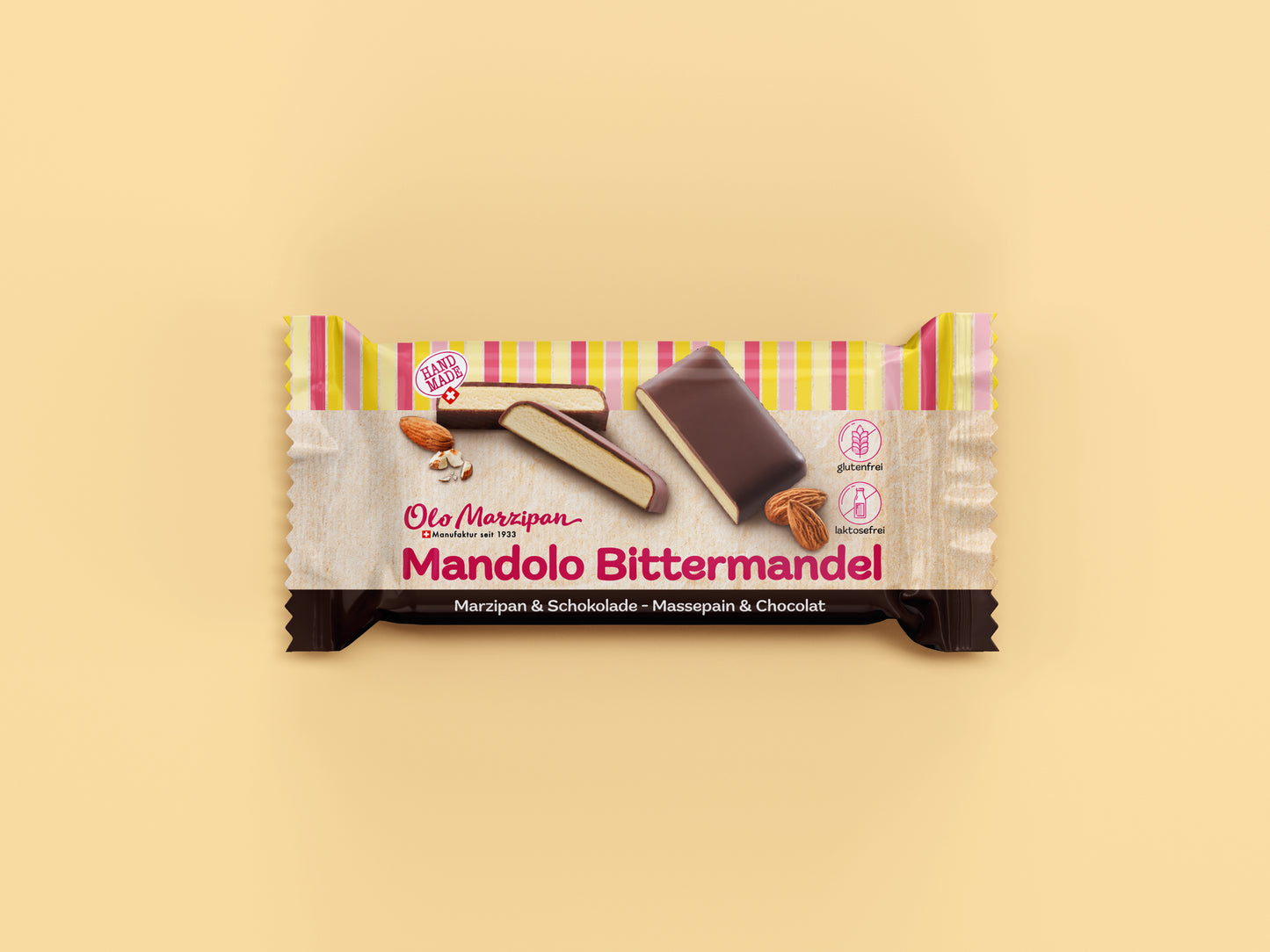 Mandolo Bittermandelmarzipan Schoggi