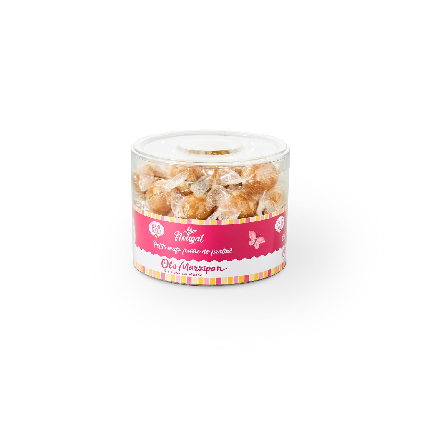 Mandel Nougat Eili mit Pralinéfüllung