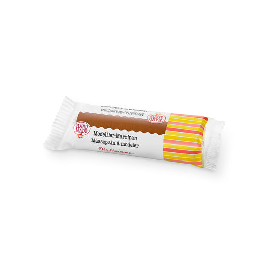 Marzipan zum Modellieren 250g, braun