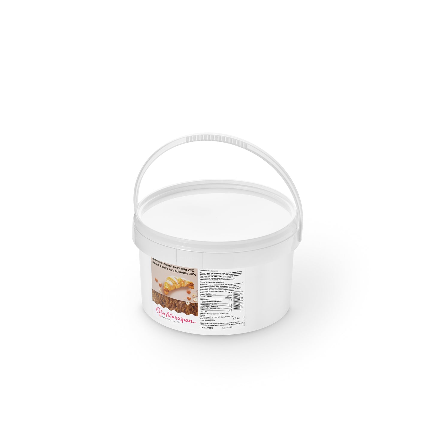 Haselnussmasse extra fein 25%