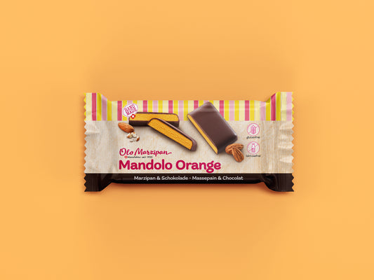 Mandolo Orangen-Marzipan mit Schokolade