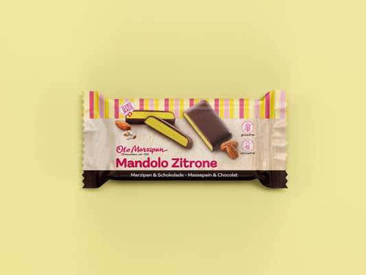 Mandolo Zitronen-Marzipan mit Schokolade